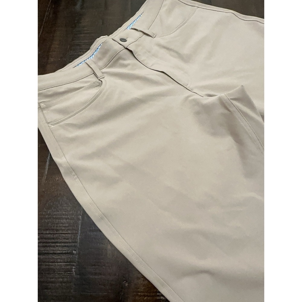 FootJoy Pants Mens 34x32 Beige Athletic Fit Stretch Performance Golf Chino Twill